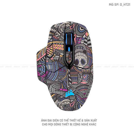 Skin Dán Chuột Corsair Hình Họa Tiết | D_HT21