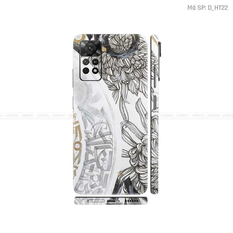 Dán Skin Xiaomi Redmi Note 11 Series Hình Họa Tiết | D_HT22