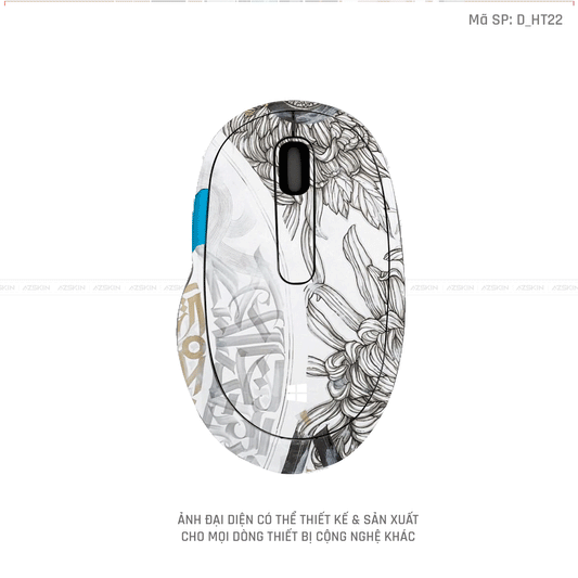Skin Dán Chuột Microsoft Hình Họa Tiết | D_HT22
