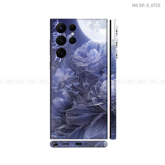 Dán Skin Galaxy S22 Series Hình Họa Tiết Hoa Văn | D_HT23