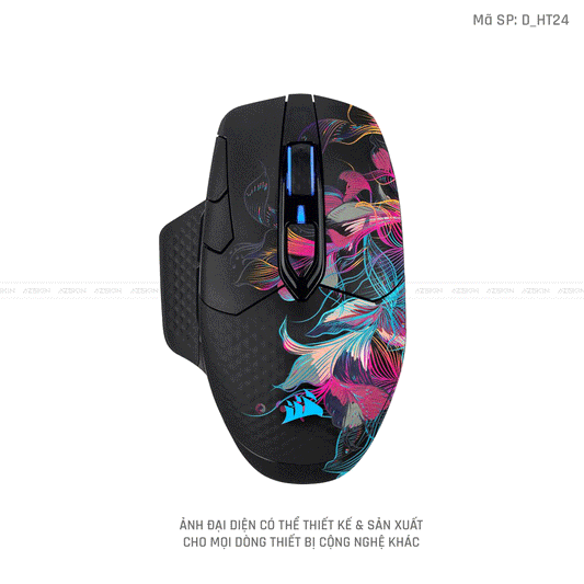 Skin Dán Chuột Corsair Hình Họa Tiết | D_HT24