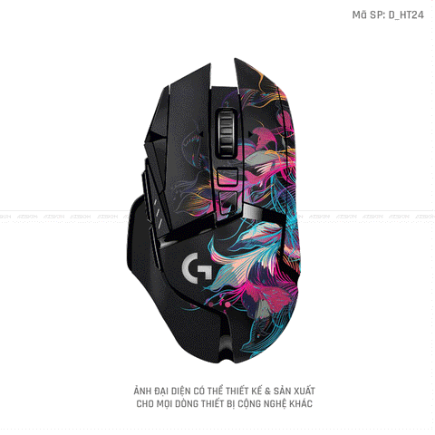 Skin Dán Chuột Logitech Hình Họa Tiết | D_HT24