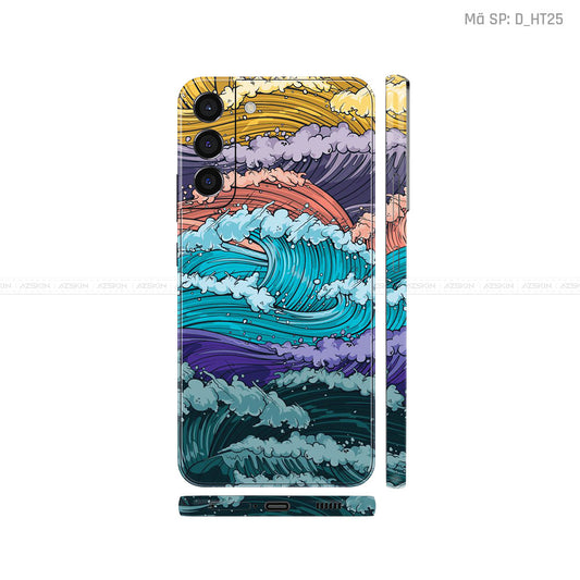 Dán Skin Galaxy S22 Series Hình Họa Tiết Hoa Văn | D_HT25
