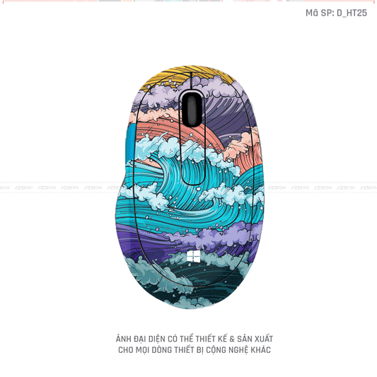 Skin Dán Chuột Microsoft Hình Họa Tiết | D_HT25