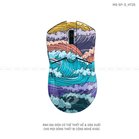 Skin Dán Chuột Dareu Hình Họa Tiết | D_HT25