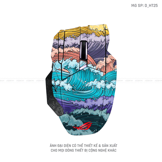Skin Dán Chuột Asus Hình Họa Tiết | D_HT25