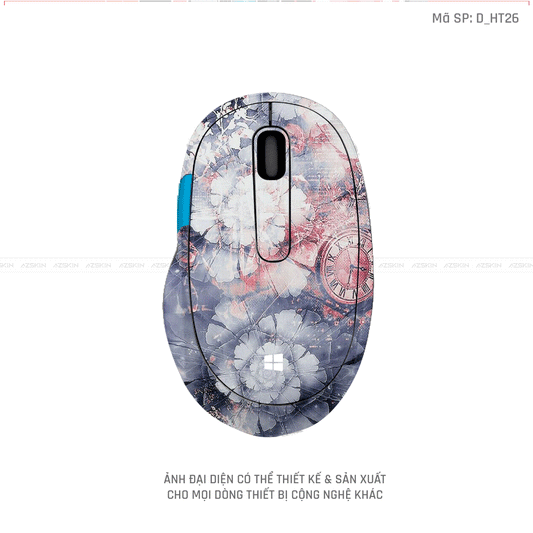 Skin Dán Chuột Microsoft Hình Họa Tiết | D_HT26