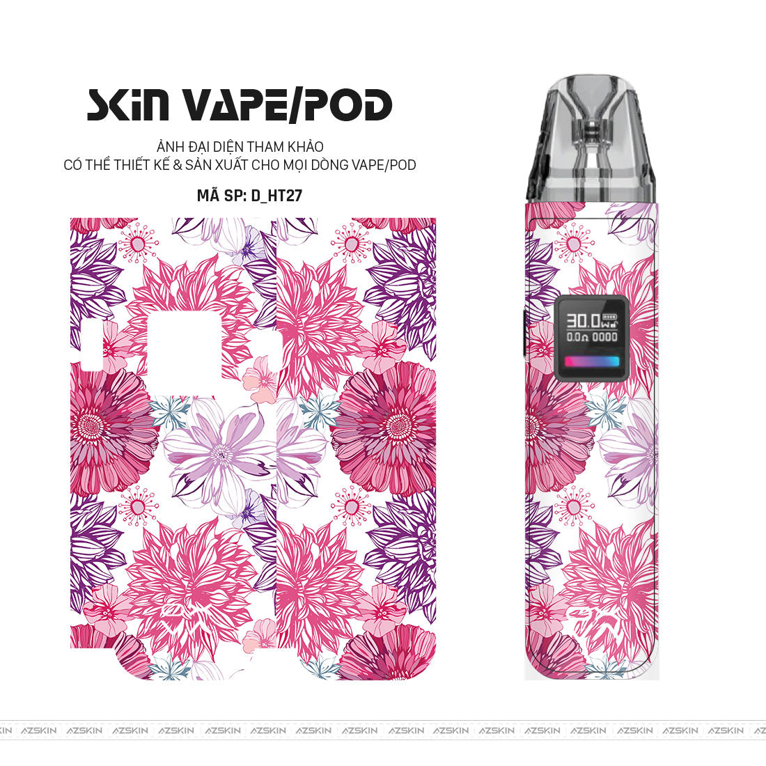 Skinning Pod Dán Skin Pod Hình Họa Tiết | D_HT27 – AZSKIN.VN