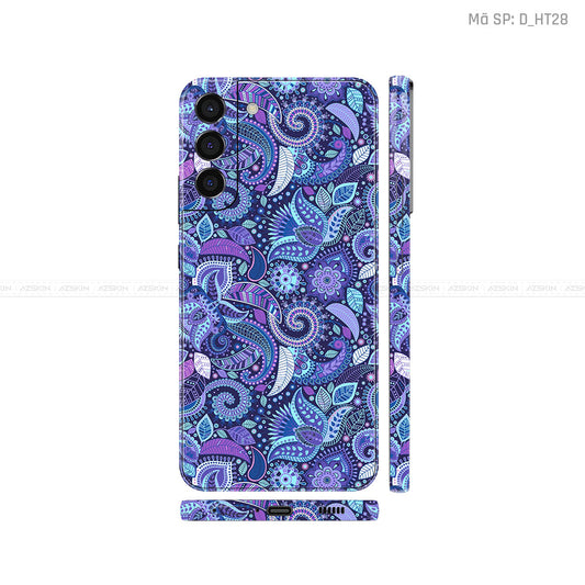 Dán Skin Galaxy S22 Series Hình Họa Tiết Hoa Văn | D_HT28