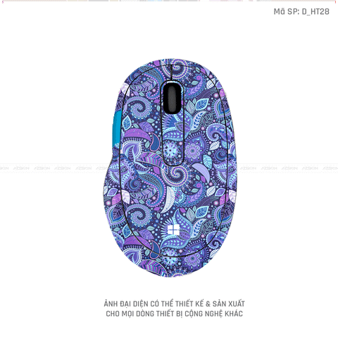 Skin Dán Chuột Microsoft Hình Họa Tiết | D_HT28