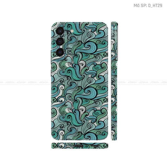Dán Skin Galaxy S22 Series Hình Họa Tiết Hoa Văn | D_HT29