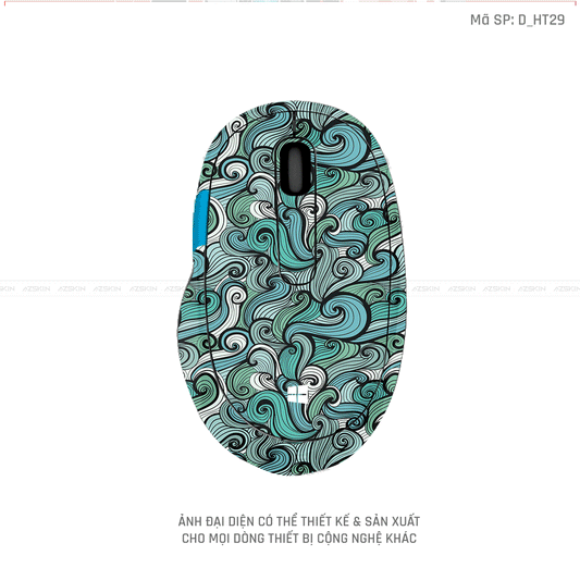 Skin Dán Chuột Microsoft Hình Họa Tiết | D_HT29