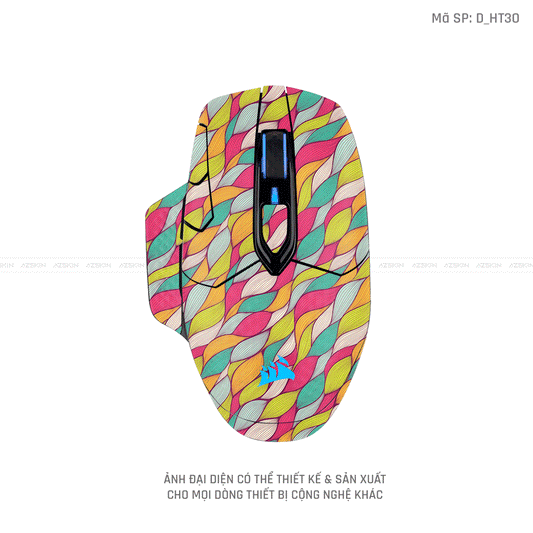 Skin Dán Chuột Corsair Hình Họa Tiết | D_HT30