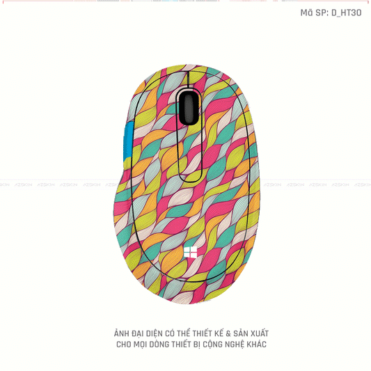 Skin Dán Chuột Microsoft Hình Họa Tiết | D_HT30