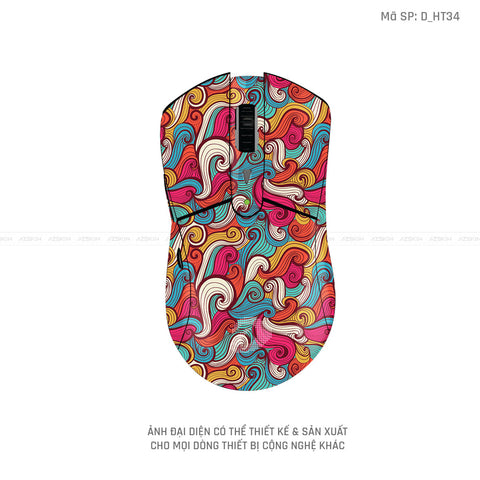 Skin Dán Chuột Dareu Hình Họa Tiết | D_HT34