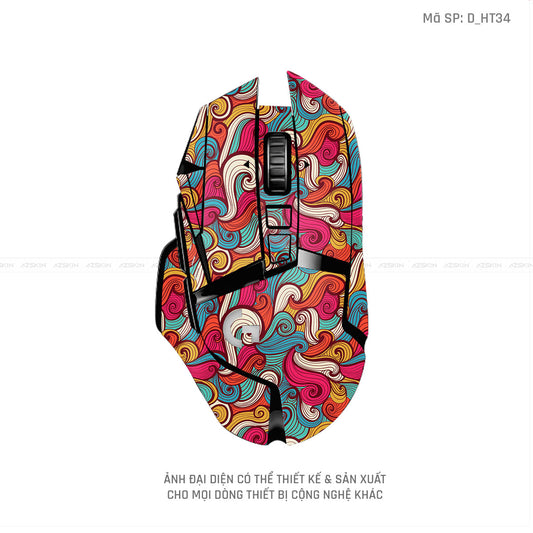 Skin Dán Chuột Logitech Hình Họa Tiết | D_HT34