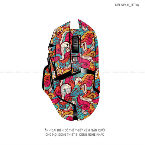 Skin Dán Chuột Logitech Hình Họa Tiết | D_HT34