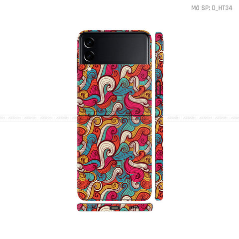 Dán Skin Galaxy Zflip4 Hình Họa Tiết | D_HT34
