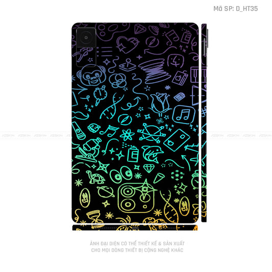 Dán Skin Máy Tính Bảng Xiaomi Mipad Hình Họa Tiết | D_HT35
