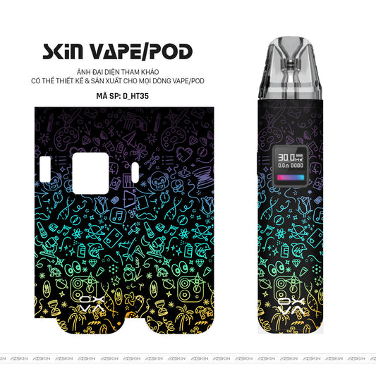Dán Skin Pod Hình Họa Tiết | D_HT35