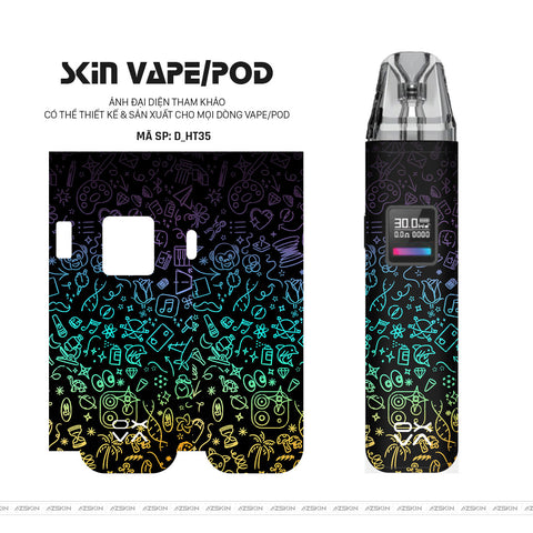 Dán Skin Pod Hình Họa Tiết | D_HT35
