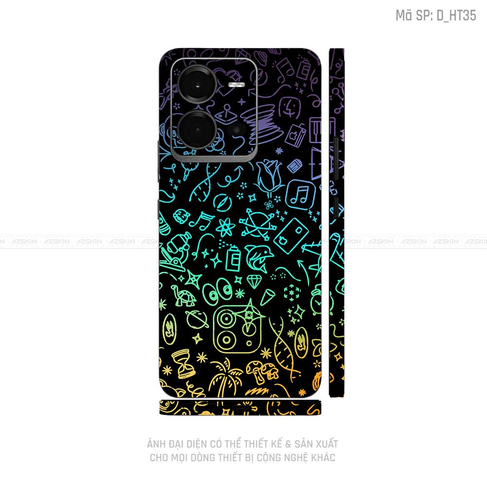Dán Skin Vivo V Series Hình Họa Tiết | D_HT35