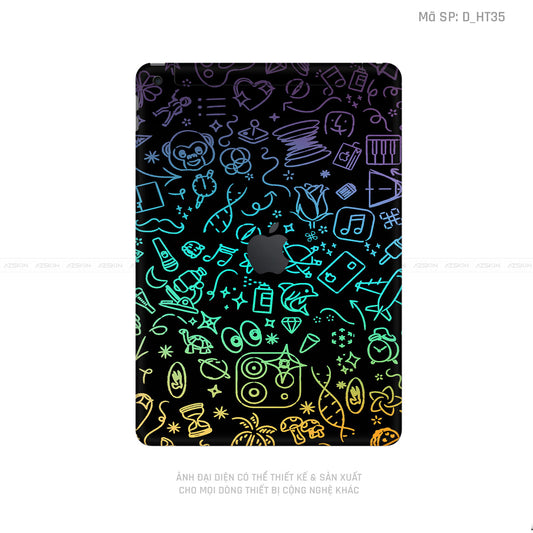Dán Skin IPad Gen Series Hình Họa Tiết | D_HT35