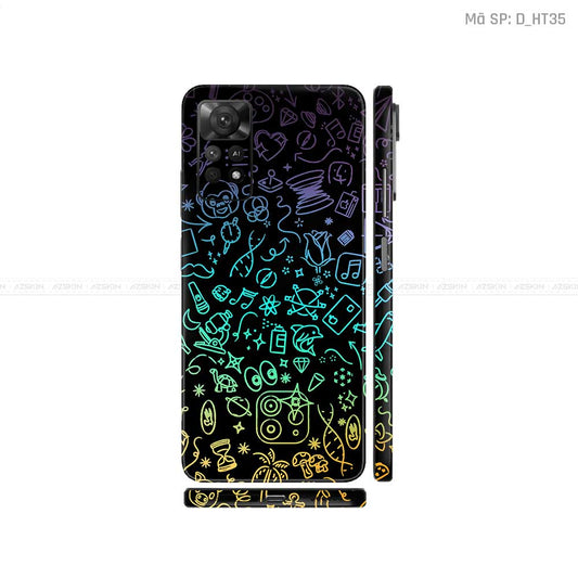Dán Skin Xiaomi Redmi Note 11 Series Hình Họa Tiết | D_HT35