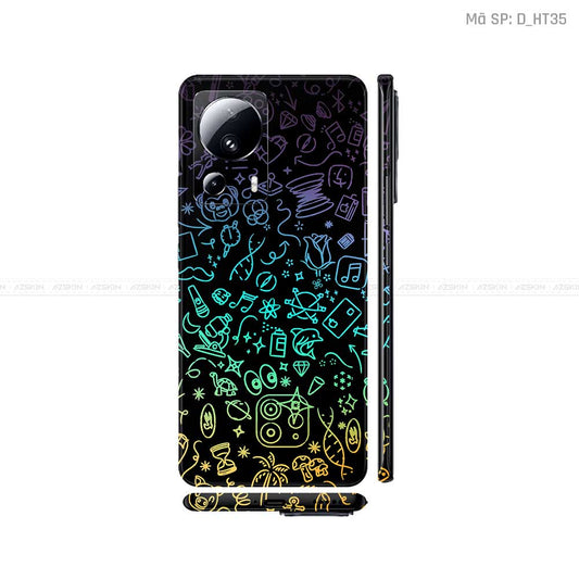 Dán Skin Xiaomi 13 Series Hình Họa Tiết | D_HT35