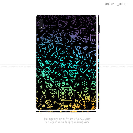 Dán Skin Galaxy Tab S9 Series Hình Họa Tiết | D_HT35