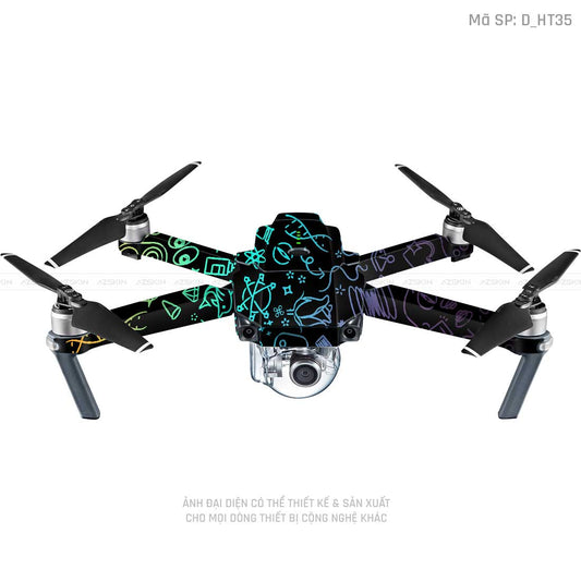 Dán Skin Flycam Hình Họa Tiết | D_HT35