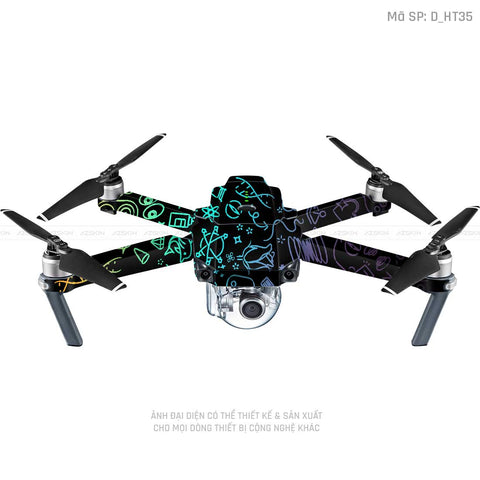 Dán Skin Flycam Hình Họa Tiết | D_HT35