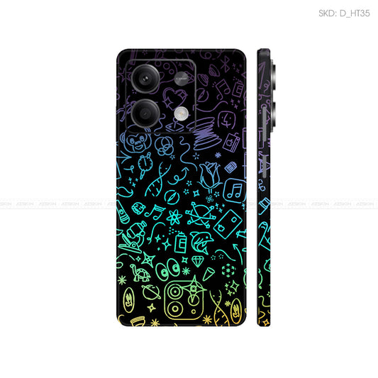 Dán Skin Điện Thoại Xiaomi Redmi 13 Series Hình Họa Tiết | D_HT35