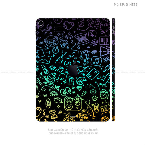 Dán Skin IPad Mini Series Hình Họa Tiết | D_HT35