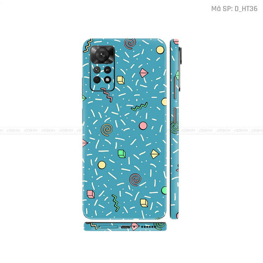 Dán Skin Xiaomi Redmi Note 11 Series Hình Họa Tiết | D_HT36