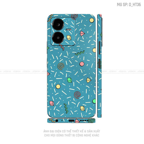 Dán Skin Vivo Y Series Hình Họa Tiết | D_HT36