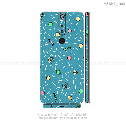 Miếng Dán Skin Điện Thoại OPPO F Series Hình Họa Tiết | D_HT36