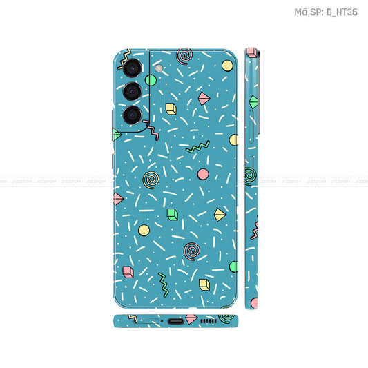 Dán Skin Galaxy S22 Series Hình Họa Tiết Hoa Văn | D_HT36
