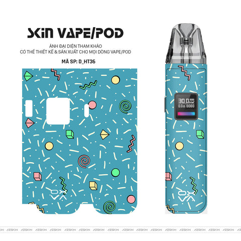 Dán Skin Pod Hình Họa Tiết | D_HT36