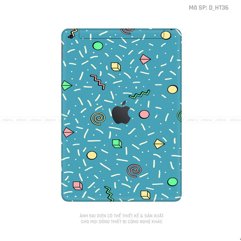 Dán Skin IPad Gen Series Hình Họa Tiết | D_HT36