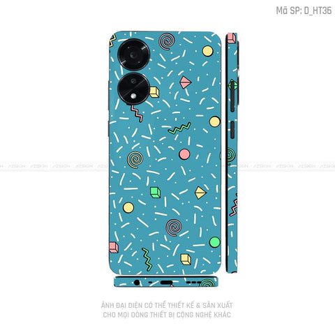 Miếng Dán Skin Điện Thoại OPPO A Series Hình Họa Tiết | D_HT36