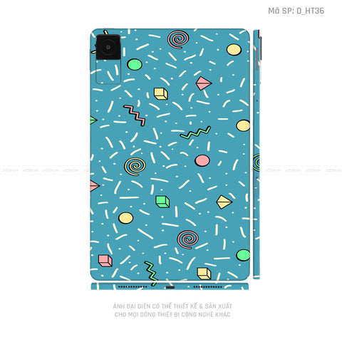 Dán Skin Máy Tính Bảng Xiaomi Mipad Hình Họa Tiết | D_HT36