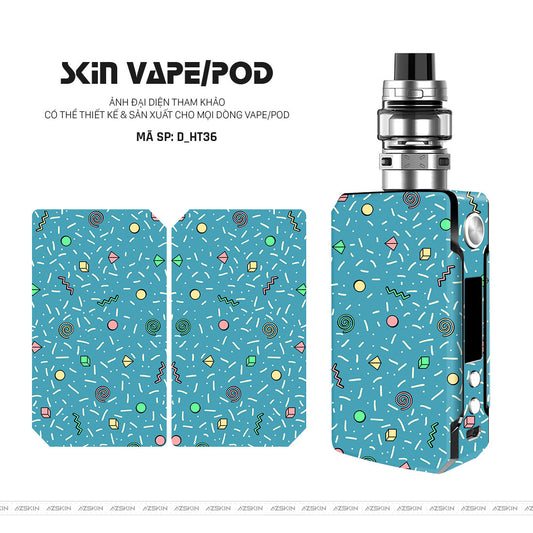 Dán Skin Vape Hình Họa Tiết | D_HT36