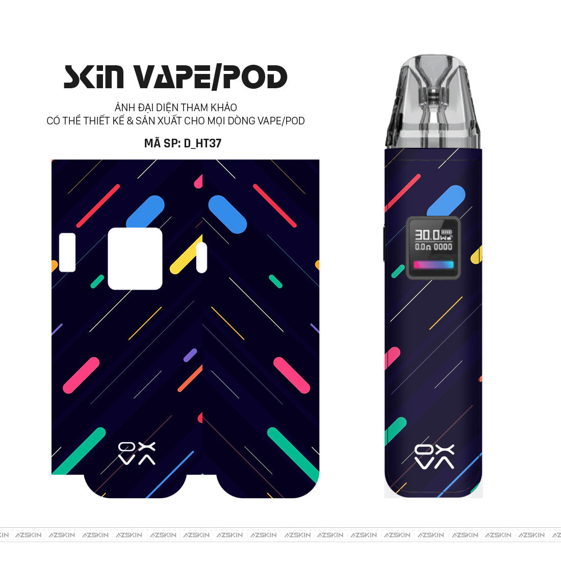 Skinning Pod Dán Skin Pod Hình Họa Tiết | D_HT37 – AZSKIN.VN