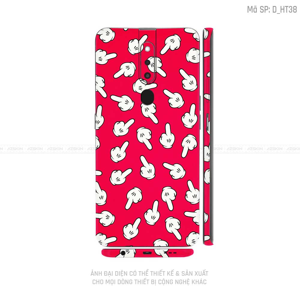 Miếng Dán Skin Điện Thoại OPPO F Series Hình Họa Tiết | D_HT38