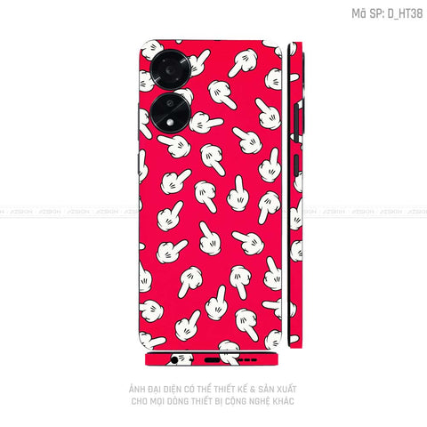 Miếng Dán Skin Điện Thoại OPPO A Series Hình Họa Tiết | D_HT38
