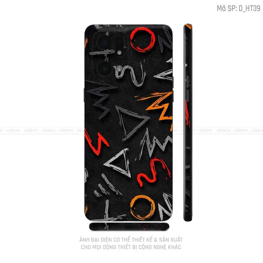Miếng Dán Skin Điện Thoại OPPO Find X Series Hình Họa Tiết | D_HT39