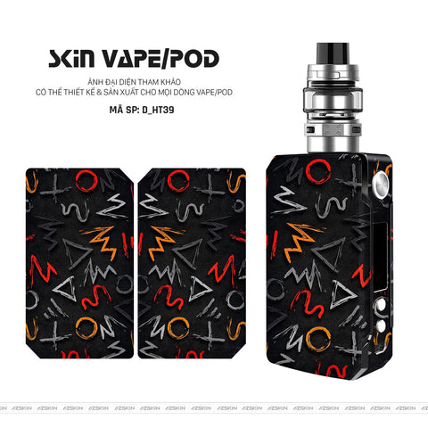 Dán Skin Vape Hình Họa Tiết | D_HT39