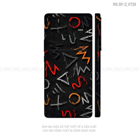 Dán Skin Vivo X Series Hình Họa Tiết | D_HT39