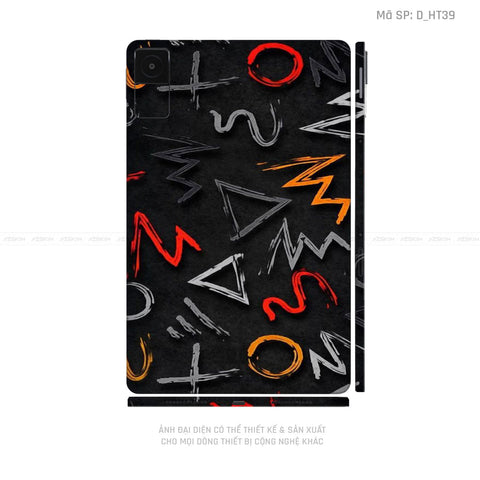 Dán Skin Máy Tính Bảng Xiaomi Mipad Hình Họa Tiết | D_HT39